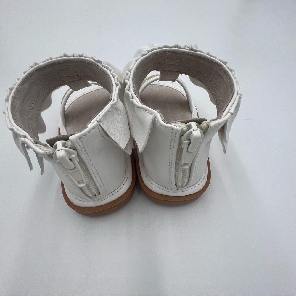 Moksha Trainers Lucy White Kids Shoes - Picture 3 of 4